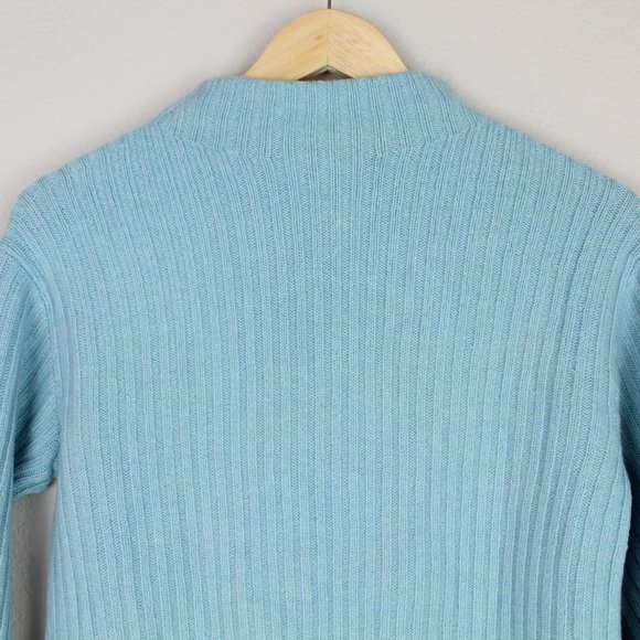 NWT Vince Wool Cashmere Mock Neck Sweater - Picture 10 of 16